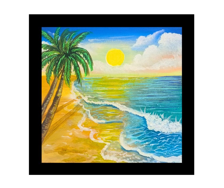 Pink Blue Mountain Top Photo Motivational Quote Facebook Post (3)